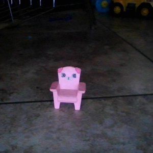 shopkin toy chair